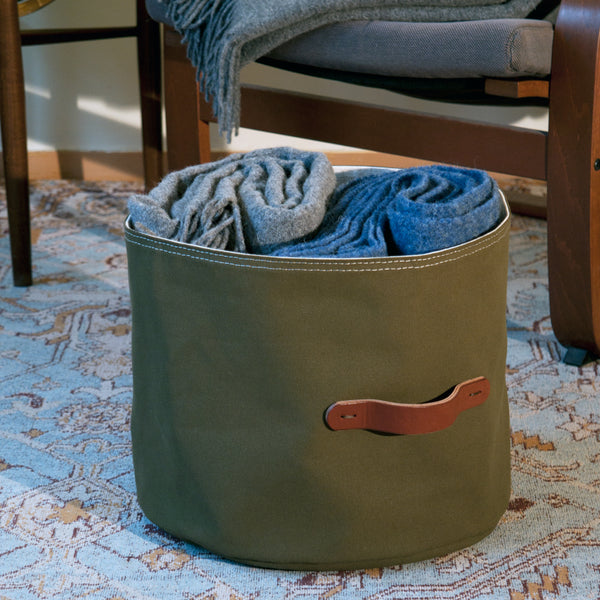 Canvas Storage Basket 12H x 15D