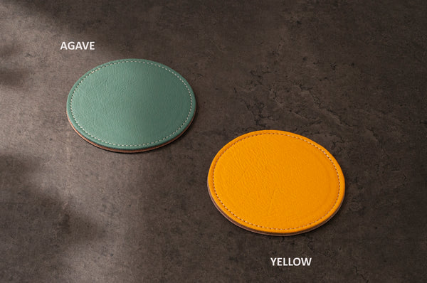Leather Coaster Set / Set of 4