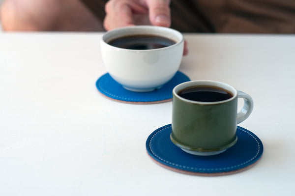 Leather Coaster Set / Set of 4