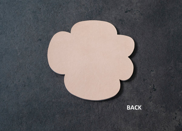 Cloud Leather Coasters / Set of 4