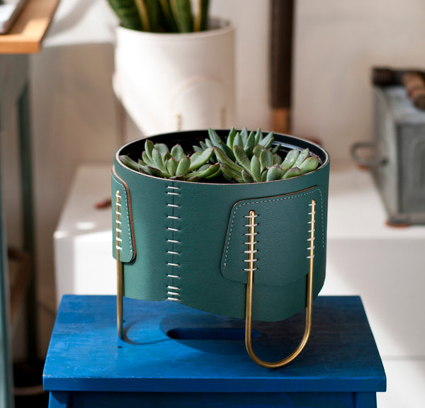 Shallow Queen Planter-in Seaweed