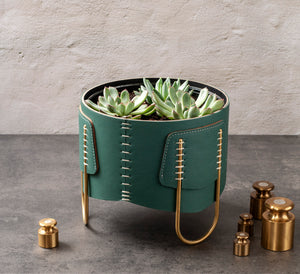 Shallow Queen Planter-in Seaweed