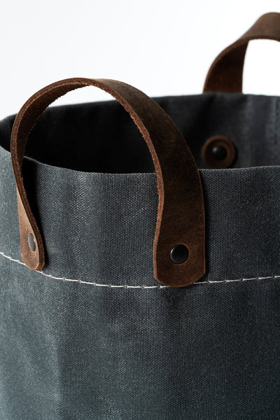 Waxed Canvas Planter Covers